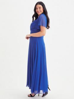 Scarlett & Jo Kemi Maxi Dress - view 2, Bright Blue