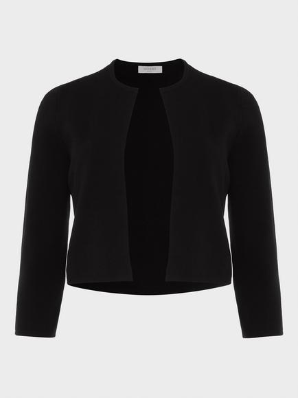 Hobbs Ella Bolero Cardigan - view 2, Black