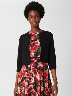 Hobbs Ella Bolero Cardigan, Black