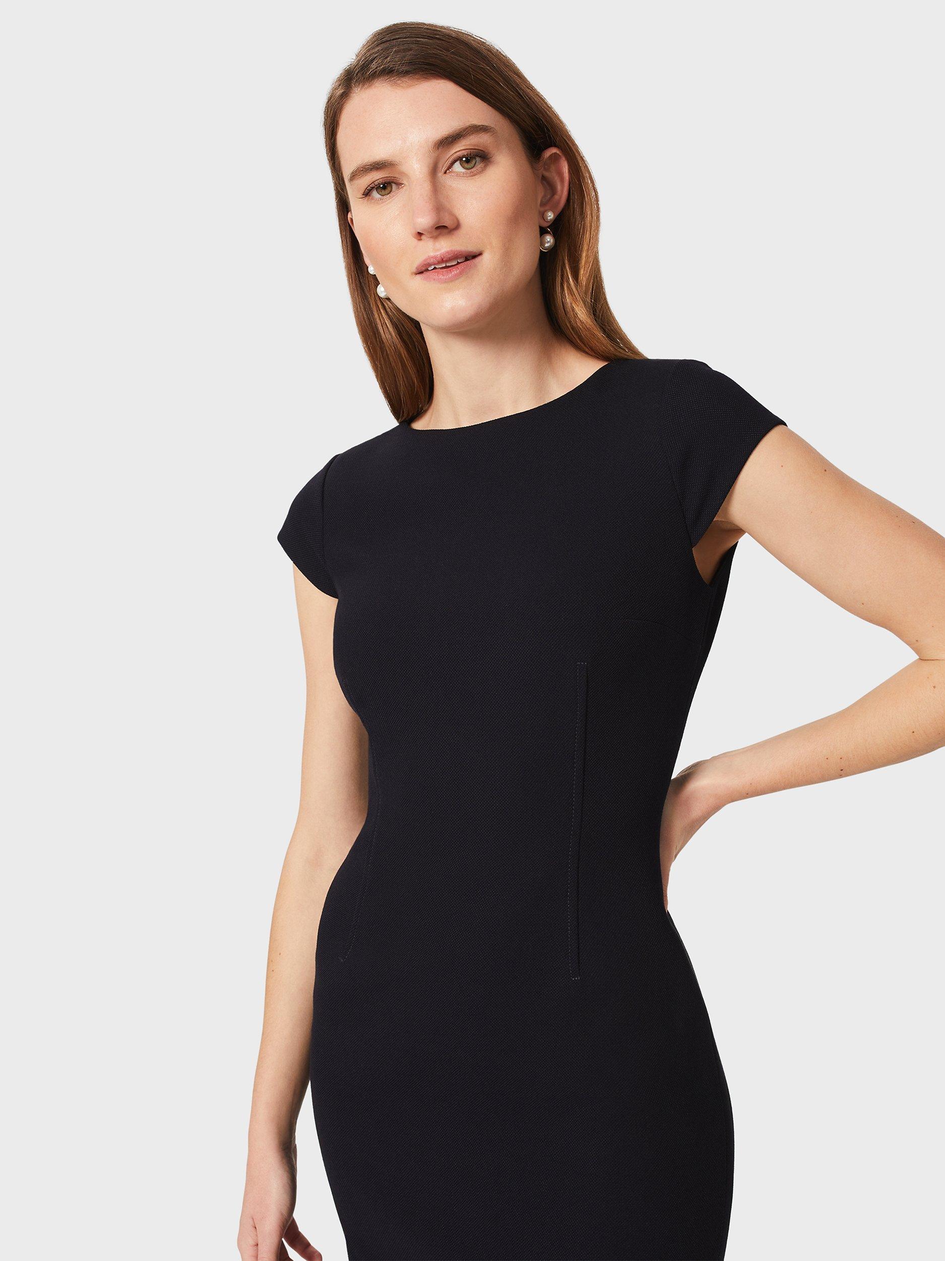 Hobbs Petite Mia Dress, Navy