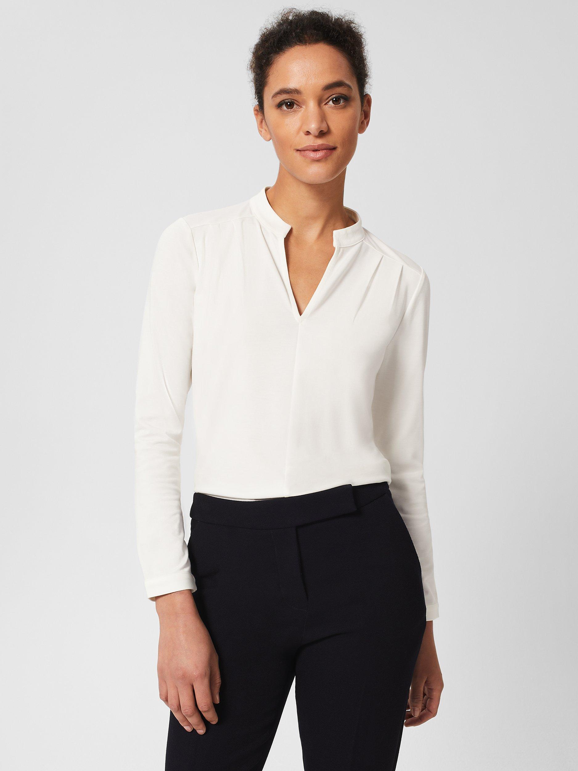 Hobbs Alva Tunic Top, Ivory