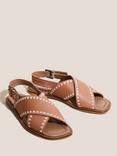 White Stuff Craft Leather Sandals, Tan