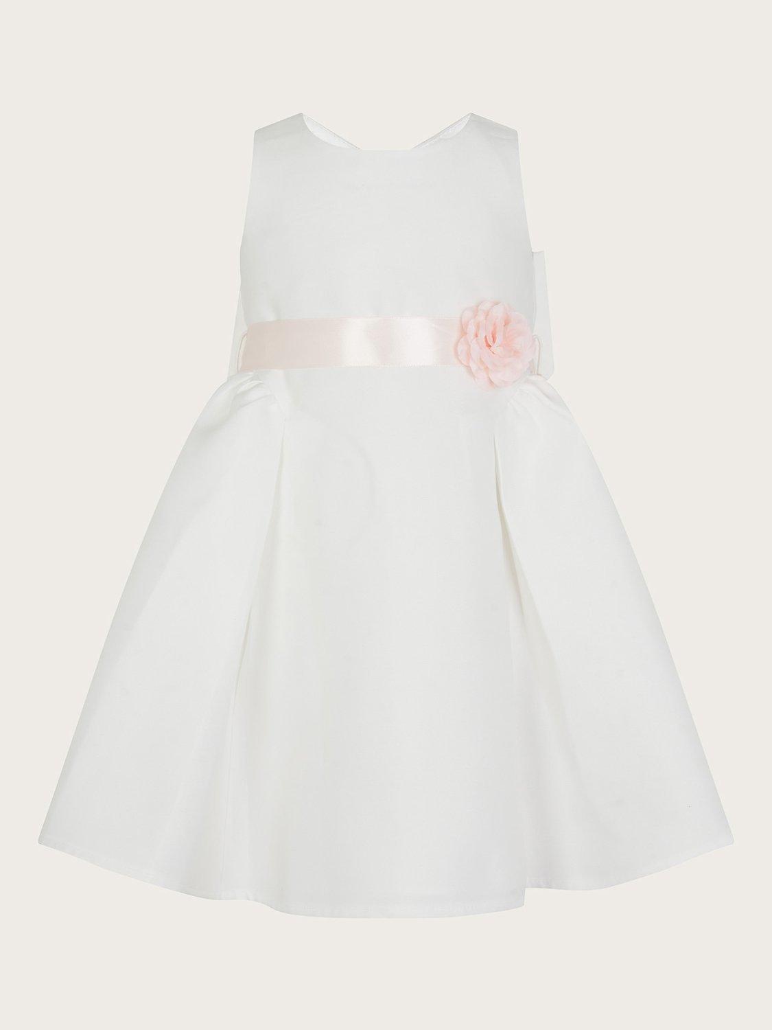 Monsoon Baby Holly Bridesmaids Dress, Ivory