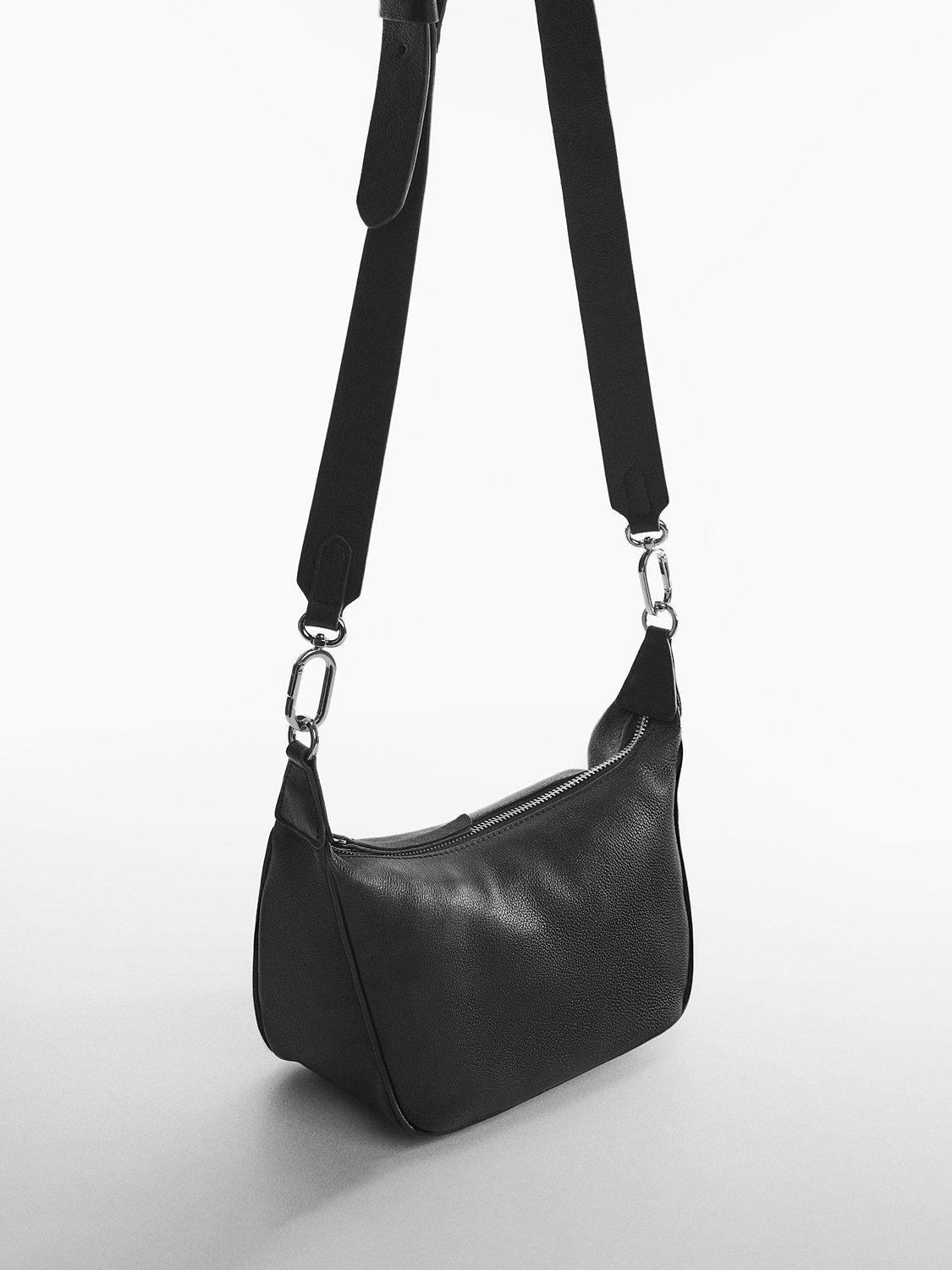 Mango Romo Shoulder Bag, Black, One Size