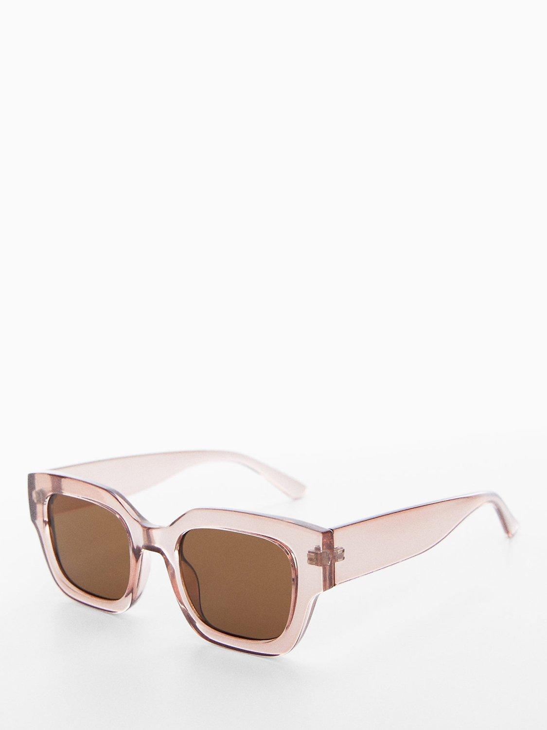 Mango Desiree Sunglasses, Pink, One Size