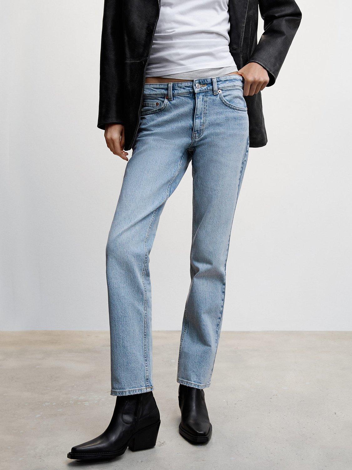 Mango Nayara Jeans, Light Blue