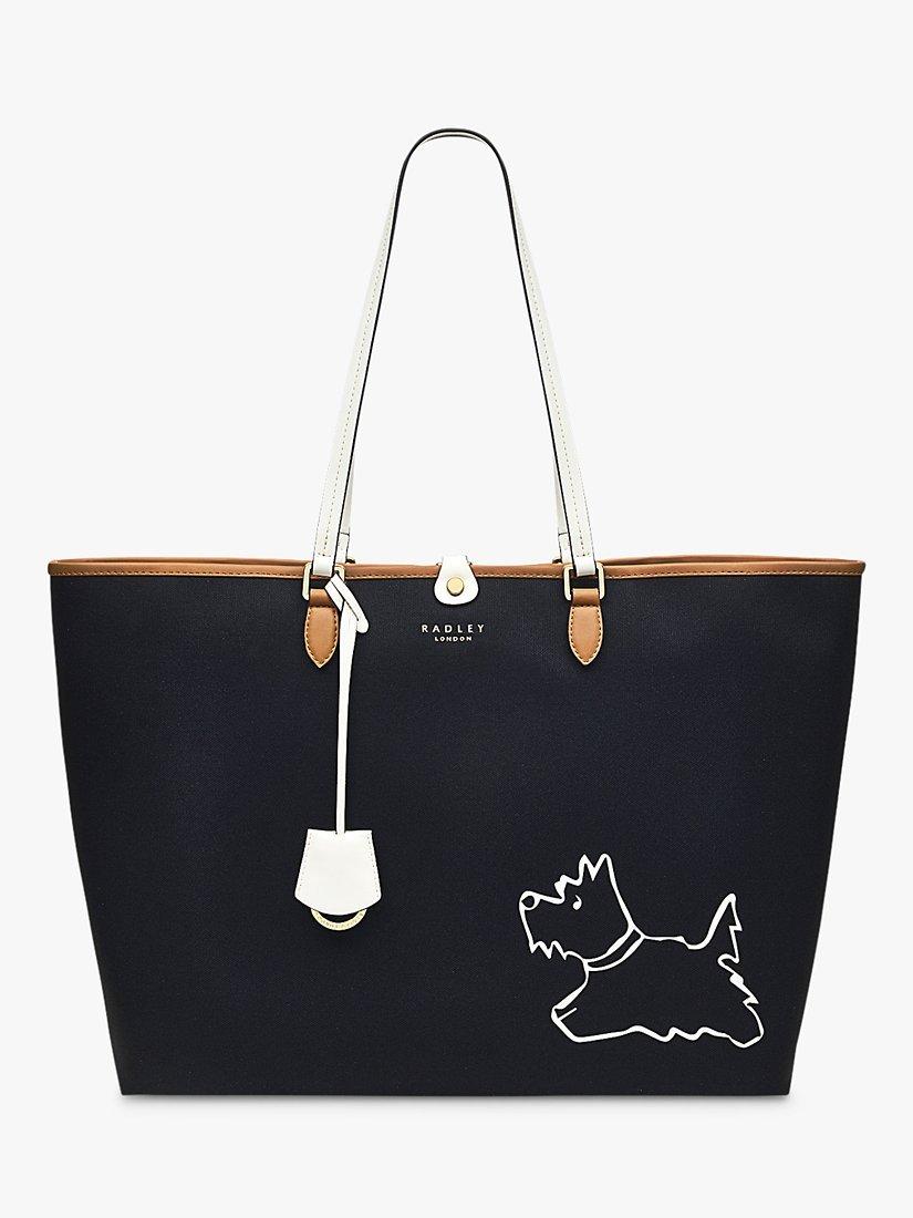 Radley Palace Gardens Scottie Silhouette Tote Bag, Black, One Size