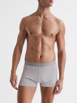 Reiss Heller Cotton Blend Trunks, Pack of 3, Multi