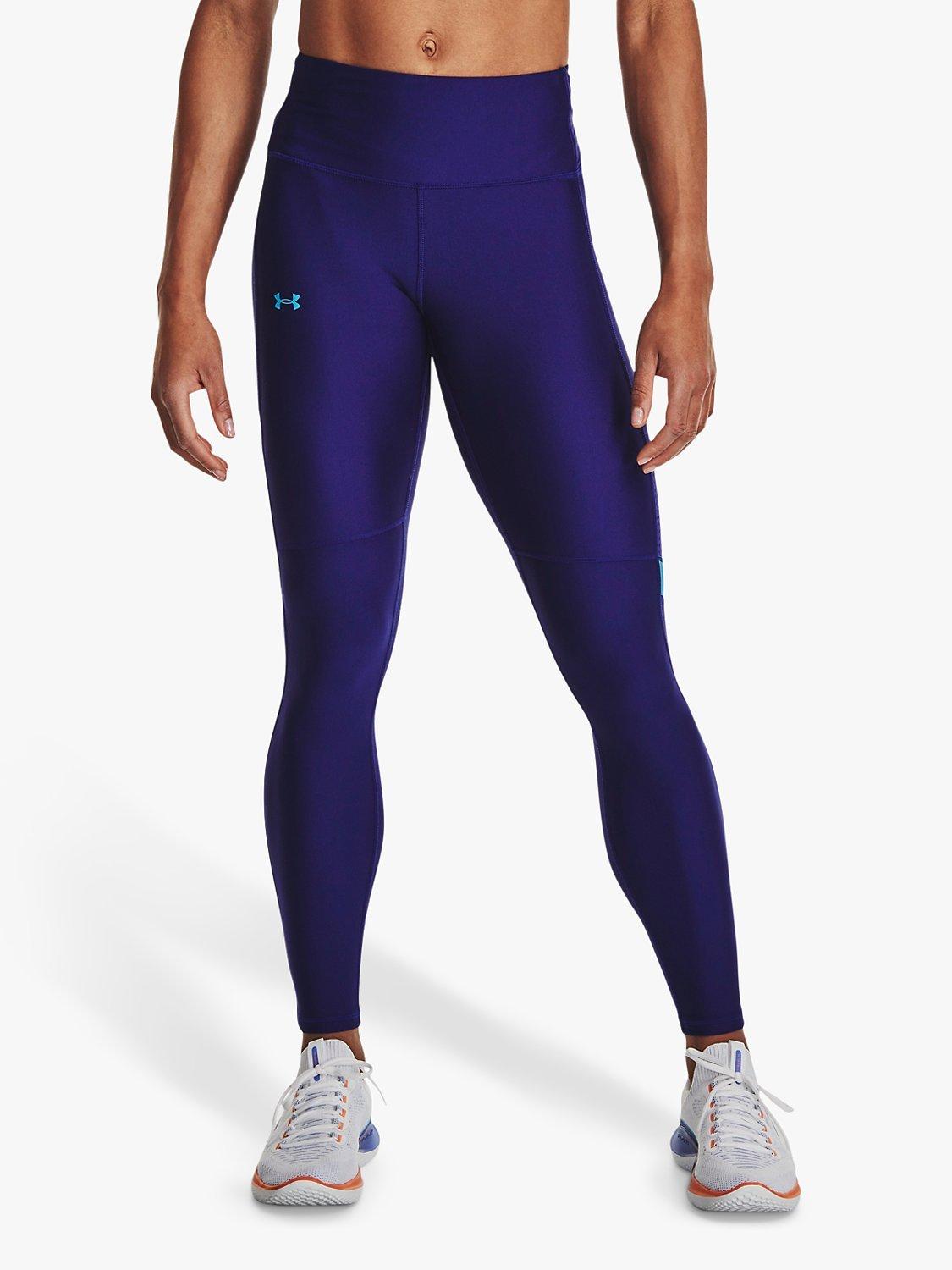 Under Armour HeatGear® No-Slip Waistband Mesh Panel Gym Leggings