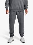 Under Armour Essential Fleece Joggers, Pitch Grey Medium Heather