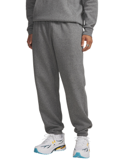 Under Armour Essential Fleece Joggers, Pitch Grey Medium Heather