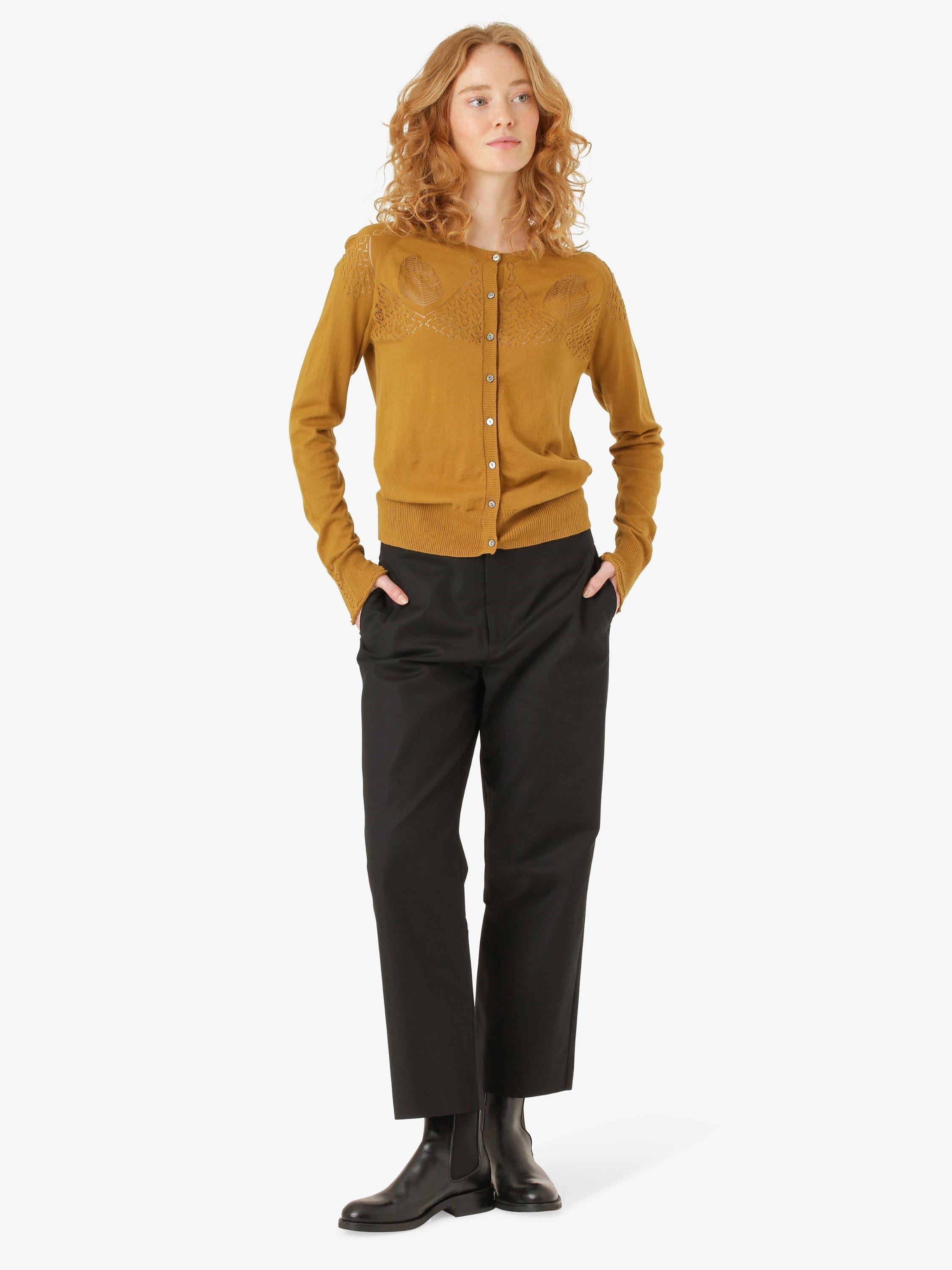 Noa Noa Louisa Cardigan, Golden Brown, XXL