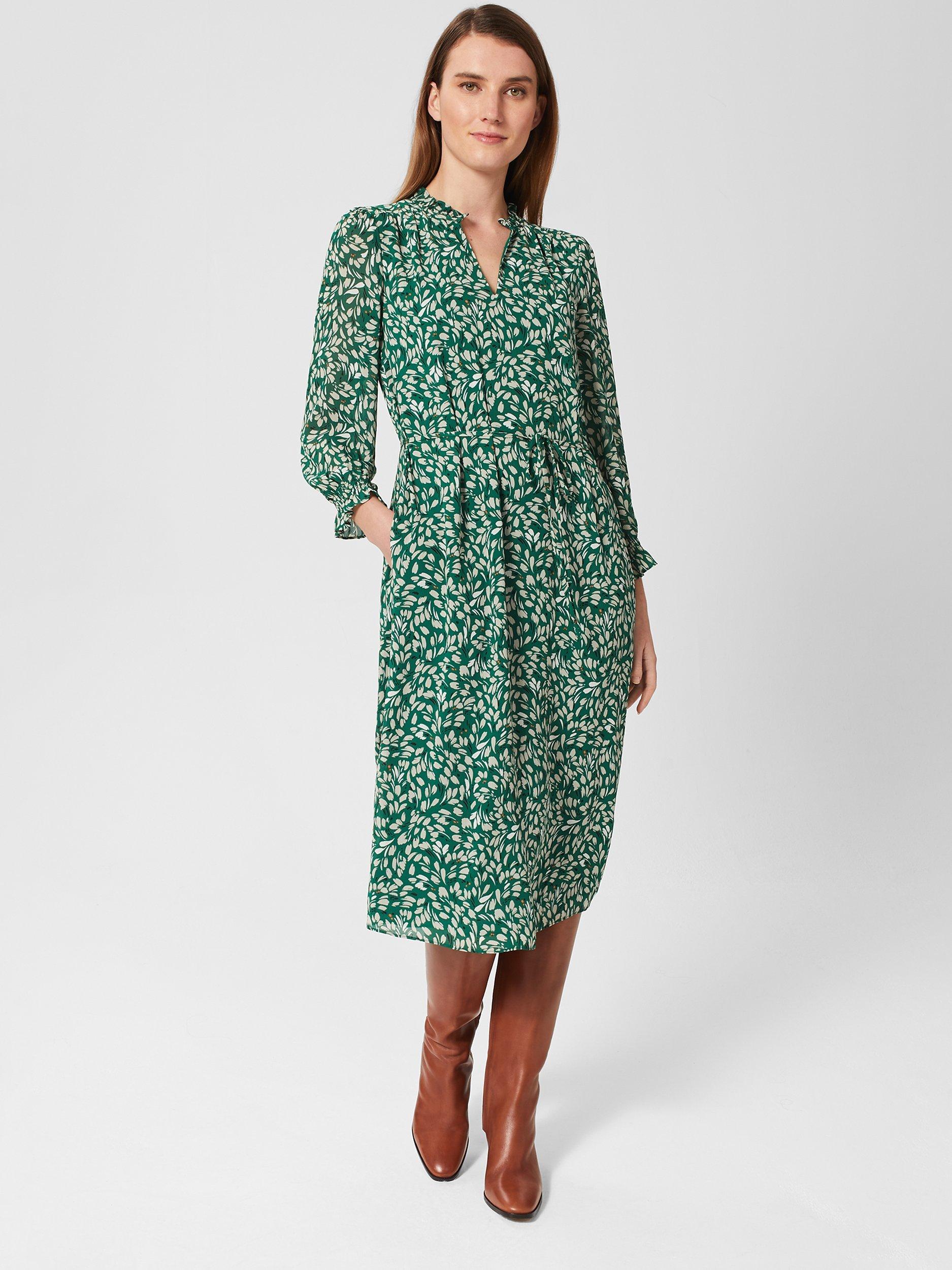 Green dress hobbs best sale