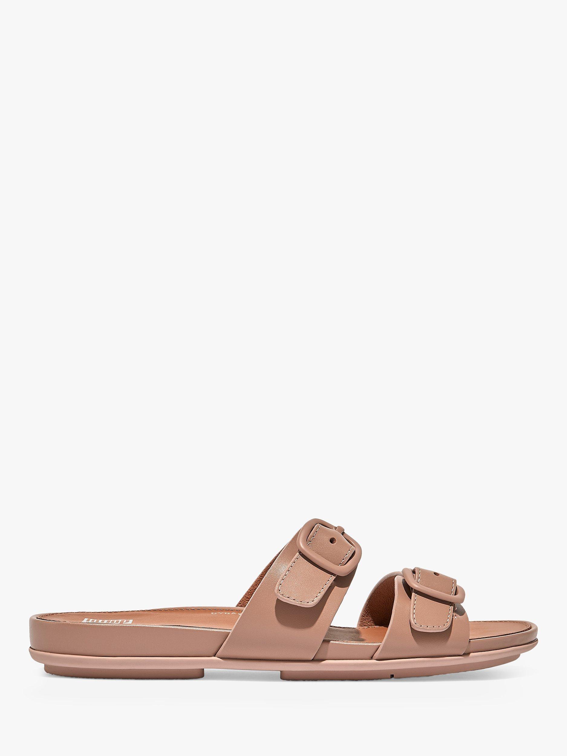 FitFlop Gracie Leather Two Strap Sandals