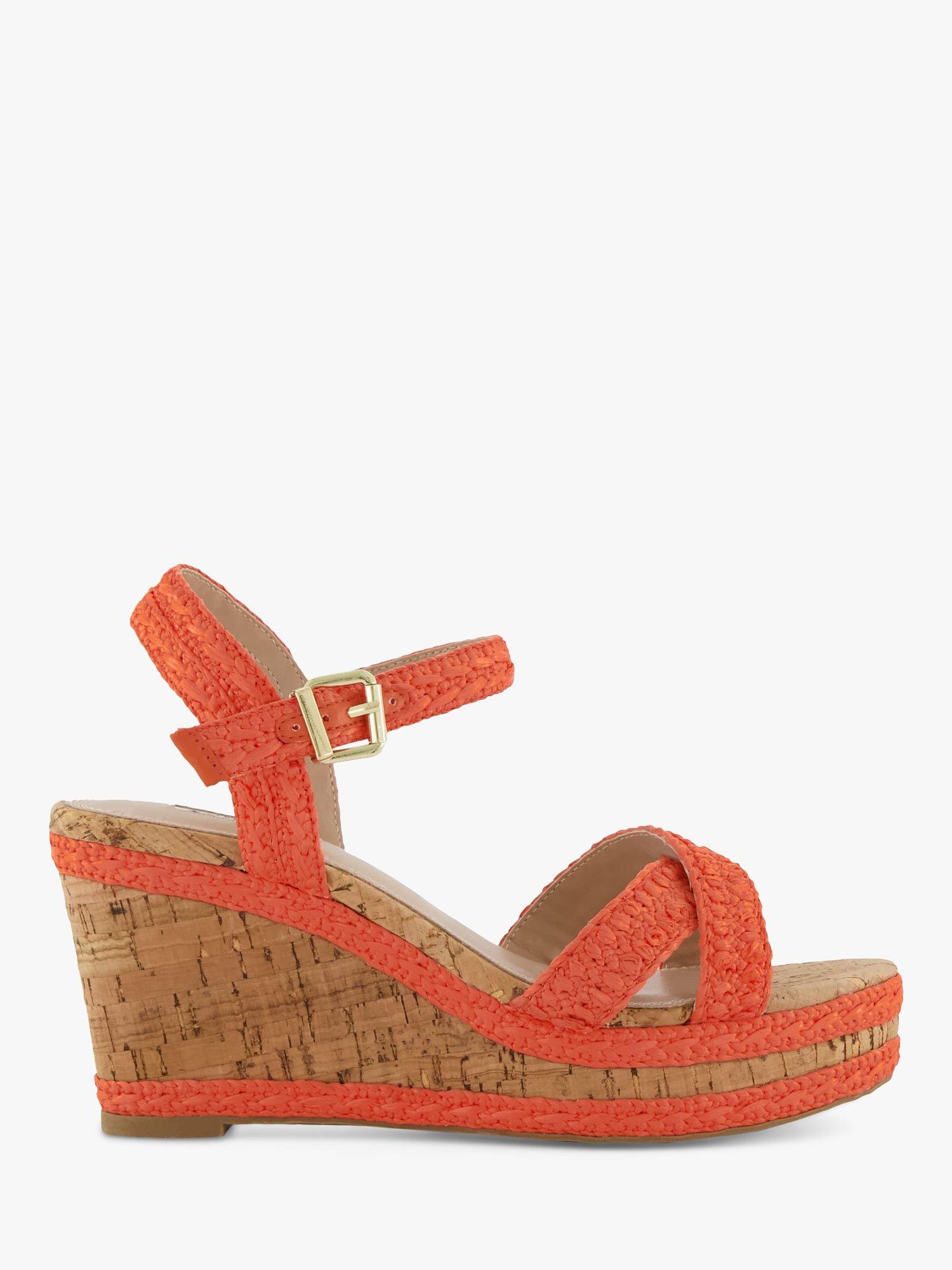 Dune Kelisa Braided High Wedge Heel Sandals