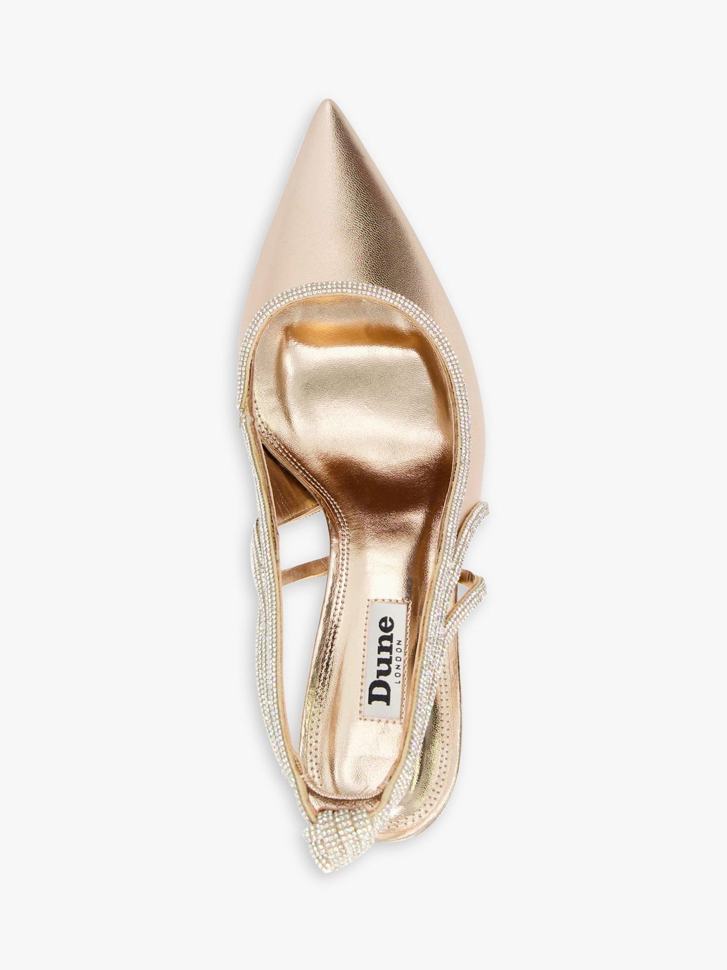 Dune rose gold shoes hotsell