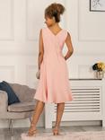 Jolie Moi Gayelle Frill Hem Dress, Pink