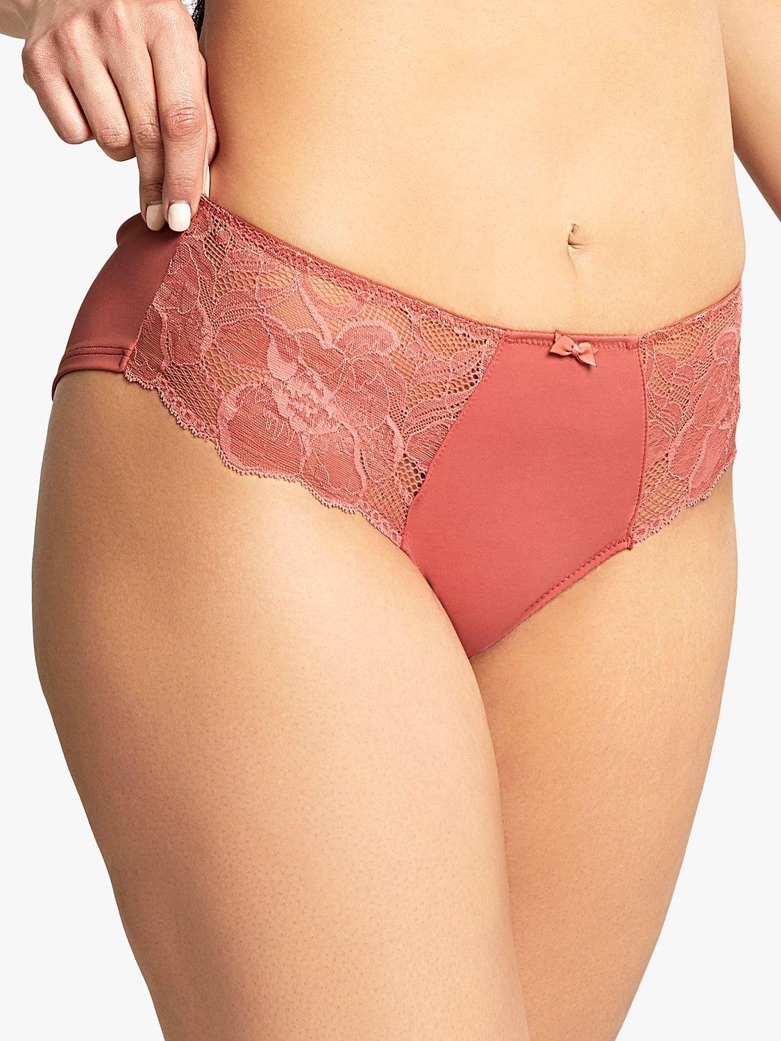 Panache Rocha Classic Full Knickers, Garnet Rose