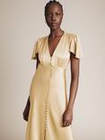 Ghost Delphine Vintage Maxi Dress, Buttermilk
