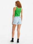 Levi's 501 Rolled Turn Up Hem Denim Shorts, Glaring