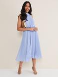 Phase Eight Petite Simara Pleated Midi Dress