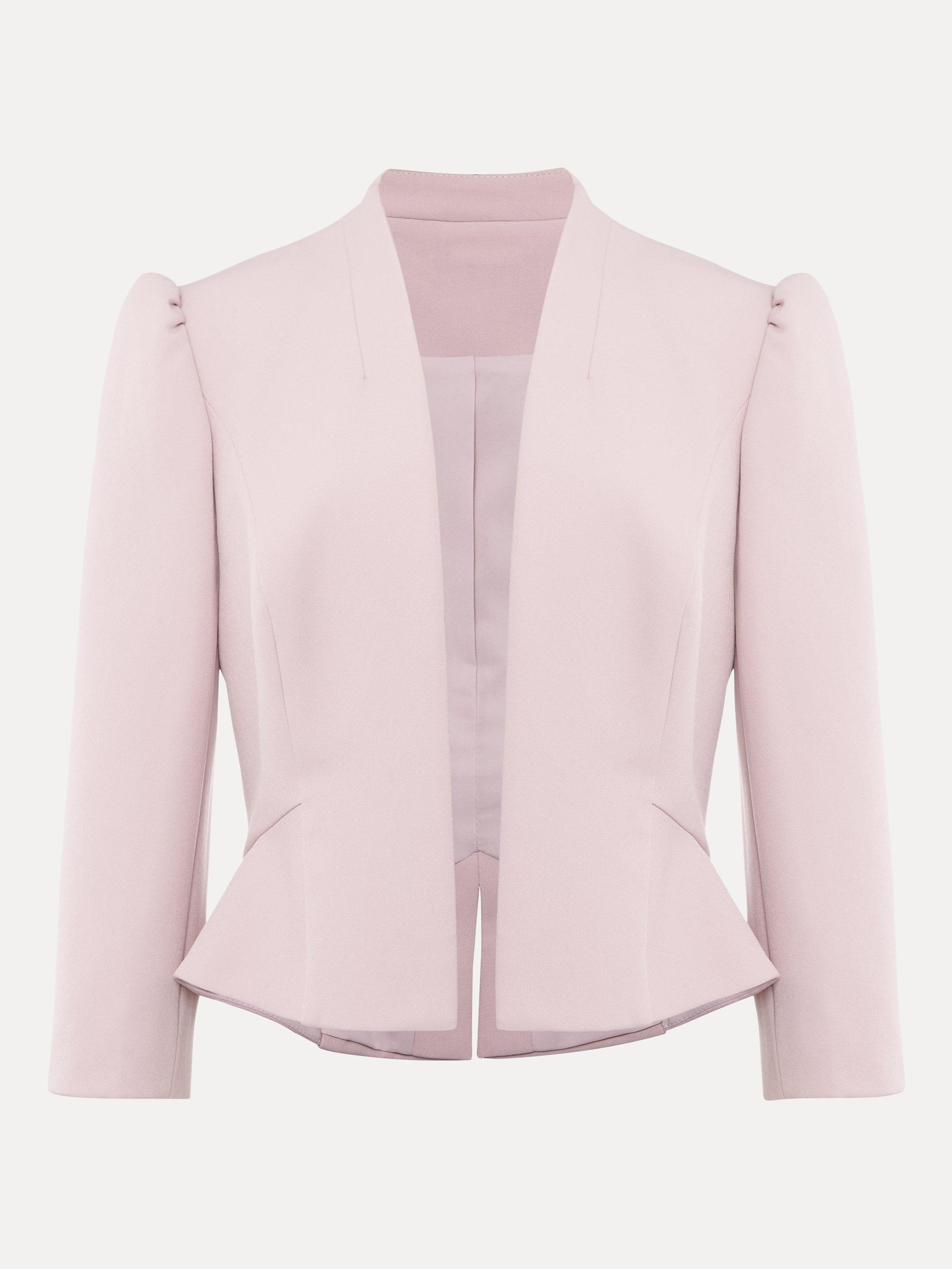 Phase Eight Petite Isabella Bow Jacket Antique Rose