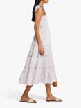 kourt Calypso Ruffled Smocked Dress