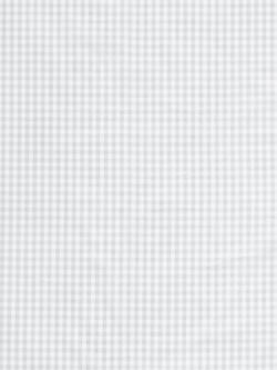 John Lewis Gingham Pencil Pleat Blackout Children's Curtains - view 2, Grey