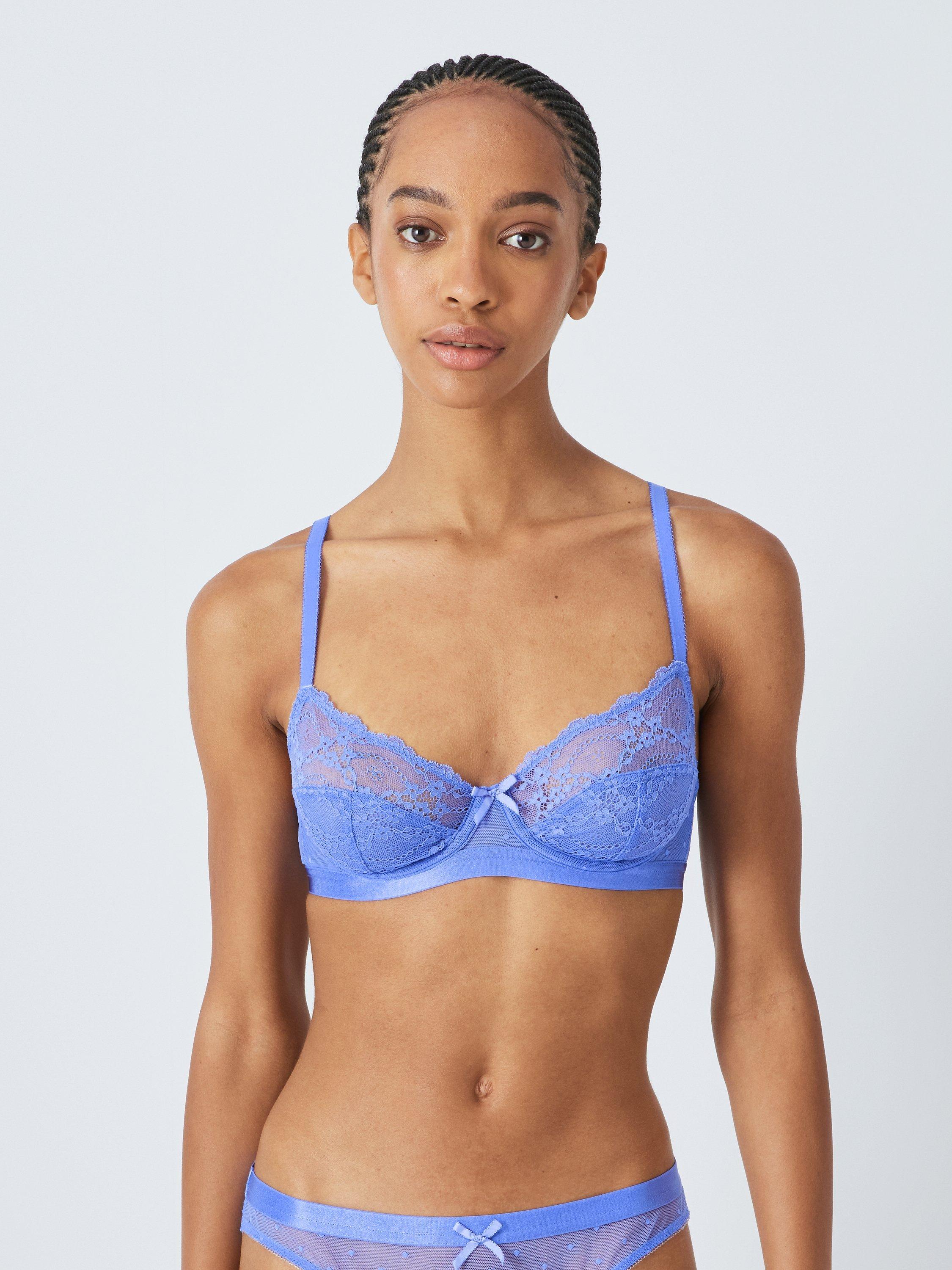 John Lewis Reece 3-Piece Non Padded Lace Bra