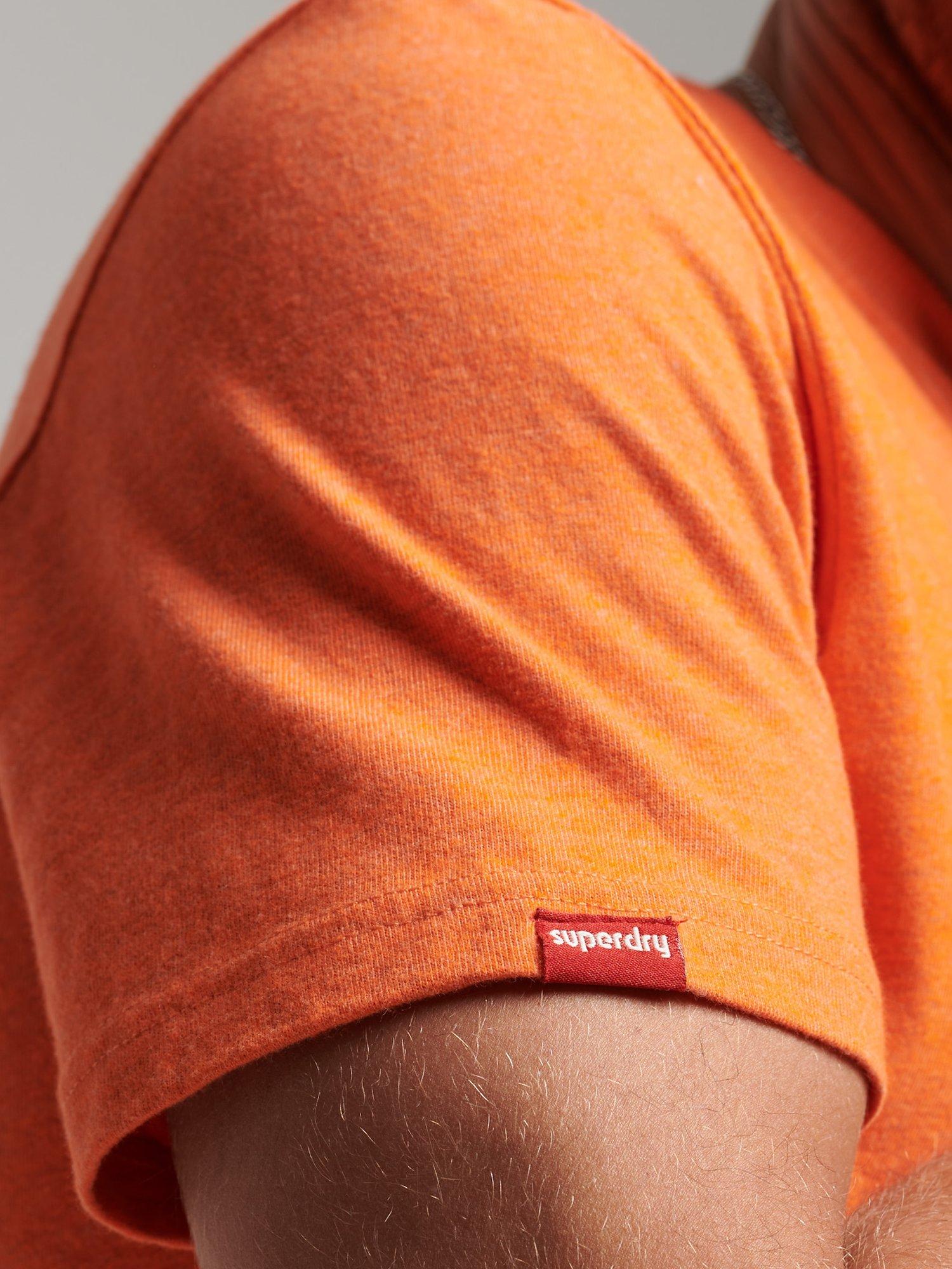 Product image 3 of 4, which shows Superdry Vintage City Souvenir T-Shirt, Orange Marl, XXXL