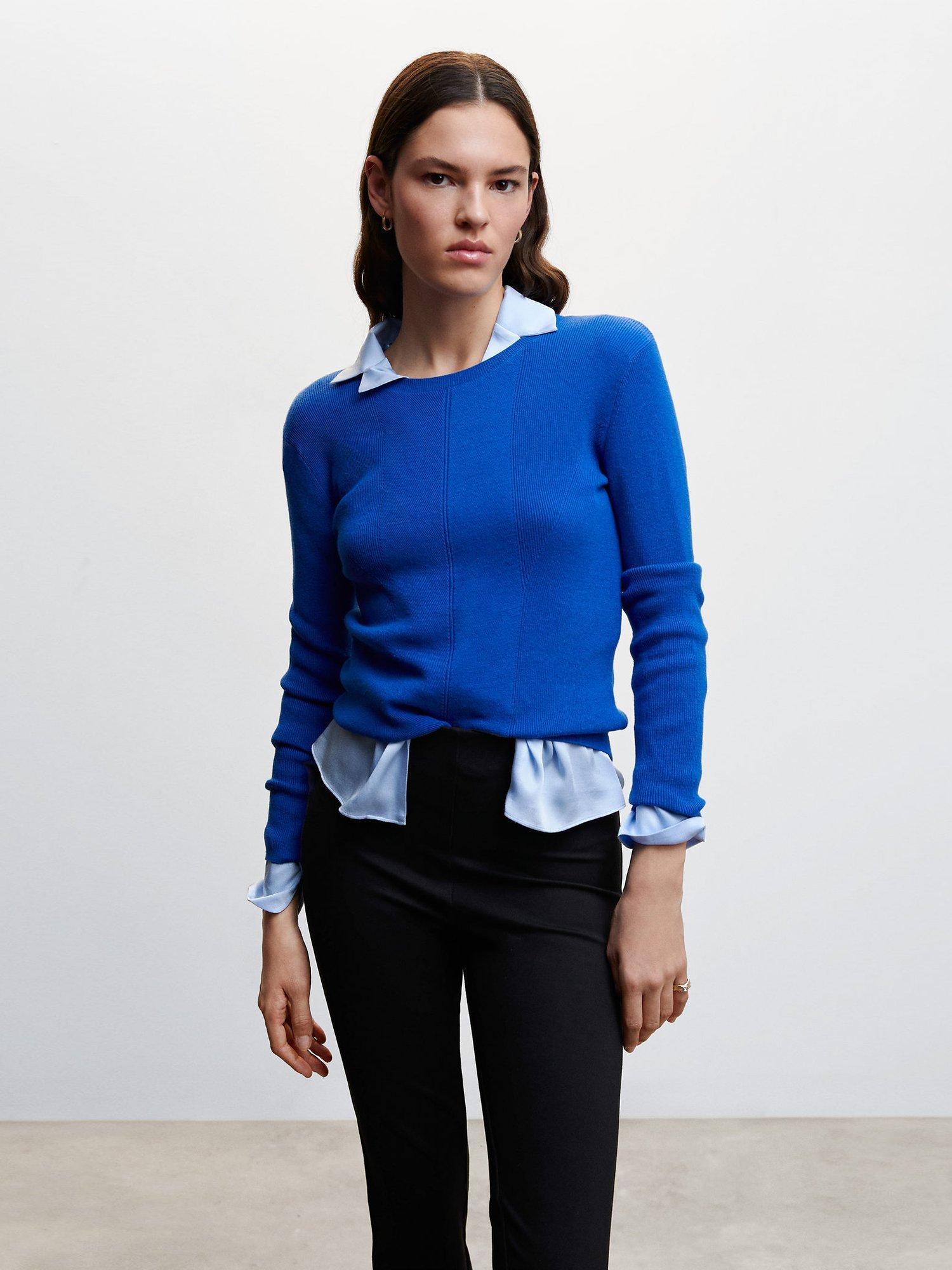 Product image 5 of 6, which shows Mango Punta-A Flared Leggings, Black, XS