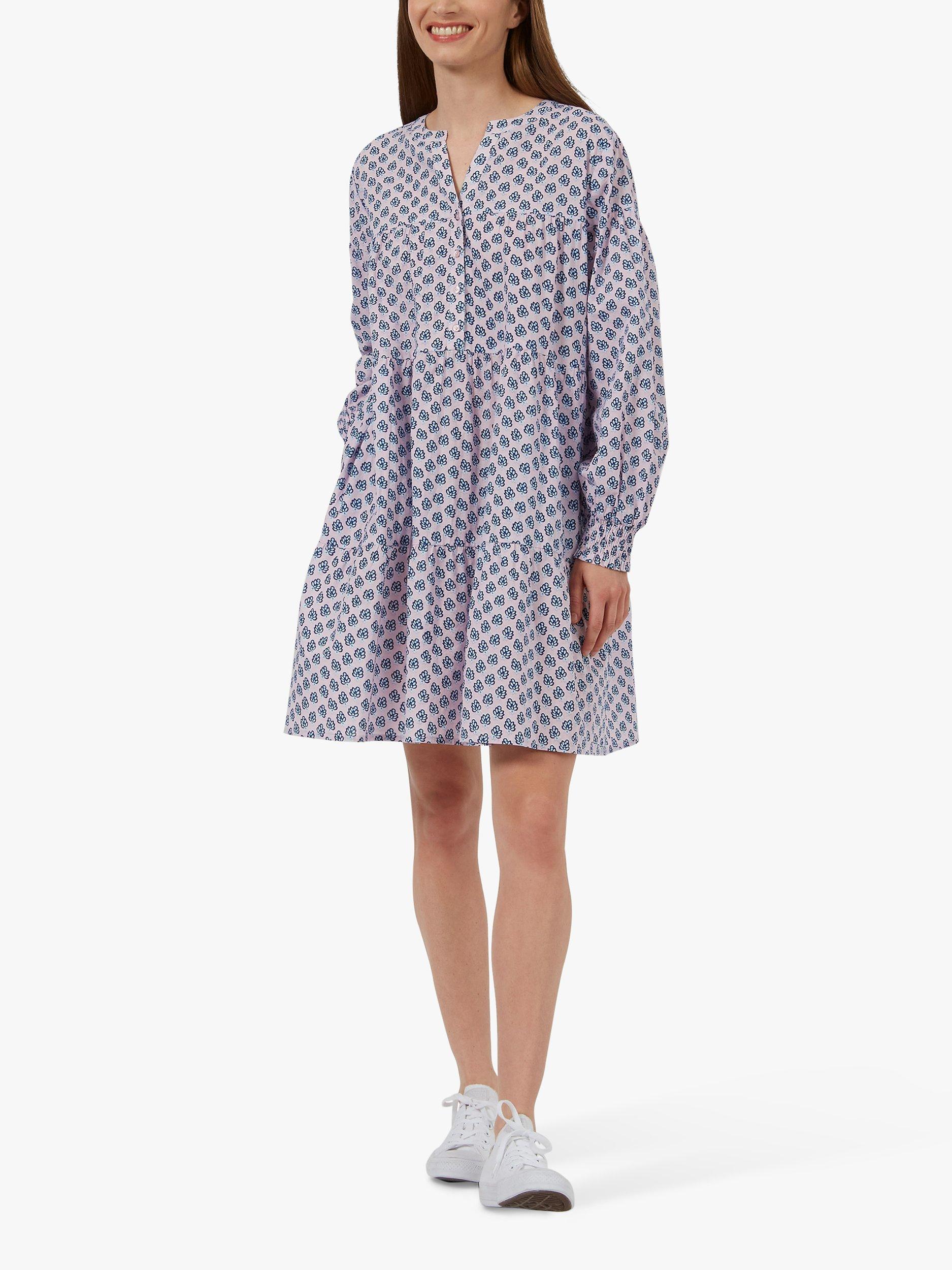 Great Plains Aspen Bloom Long Sleeve Dress, Blossom Multi