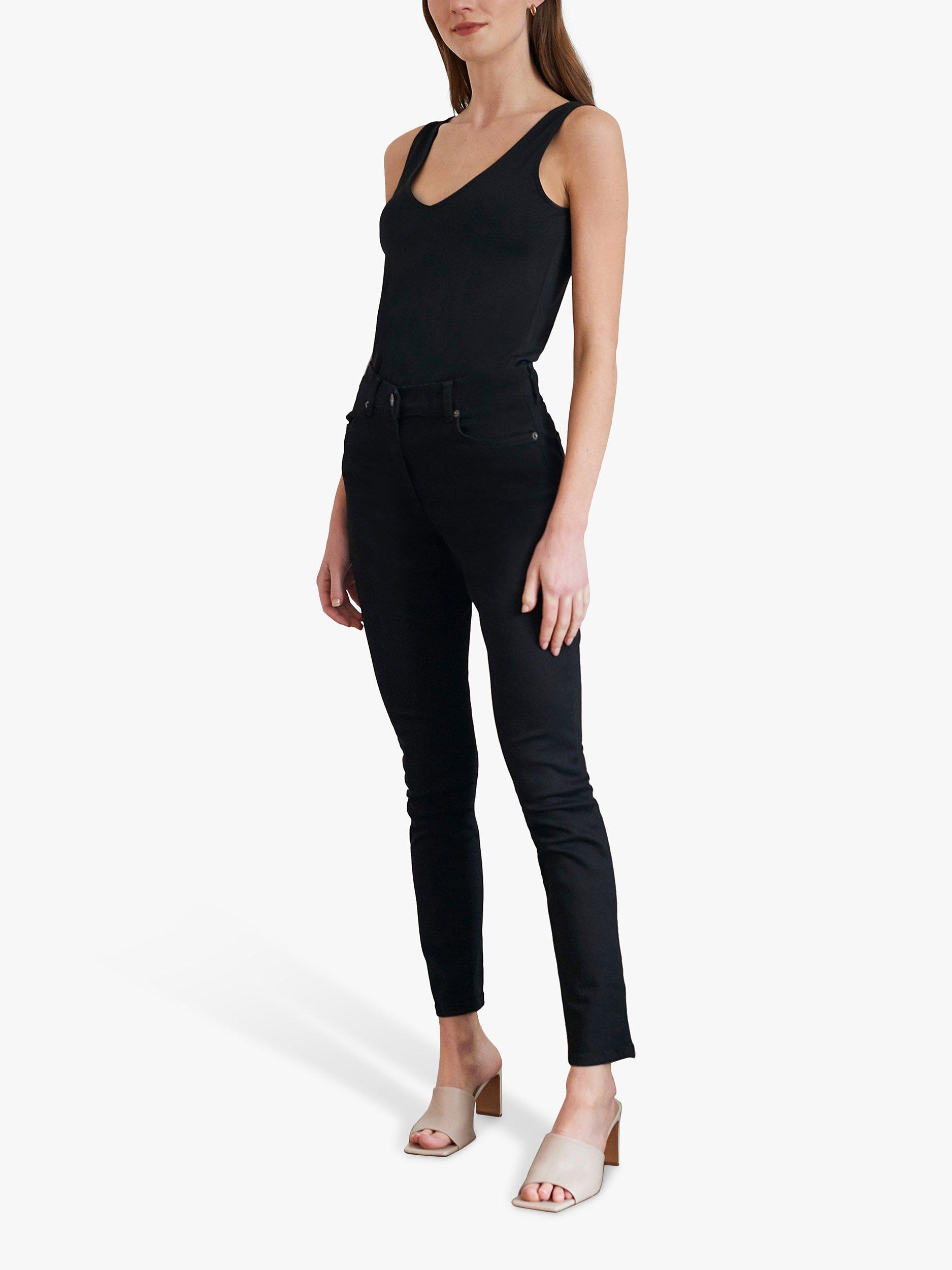 Product image 1 of 3, which shows Great Plains Core Organic Cotton Fitted Tank Top, Black, 8