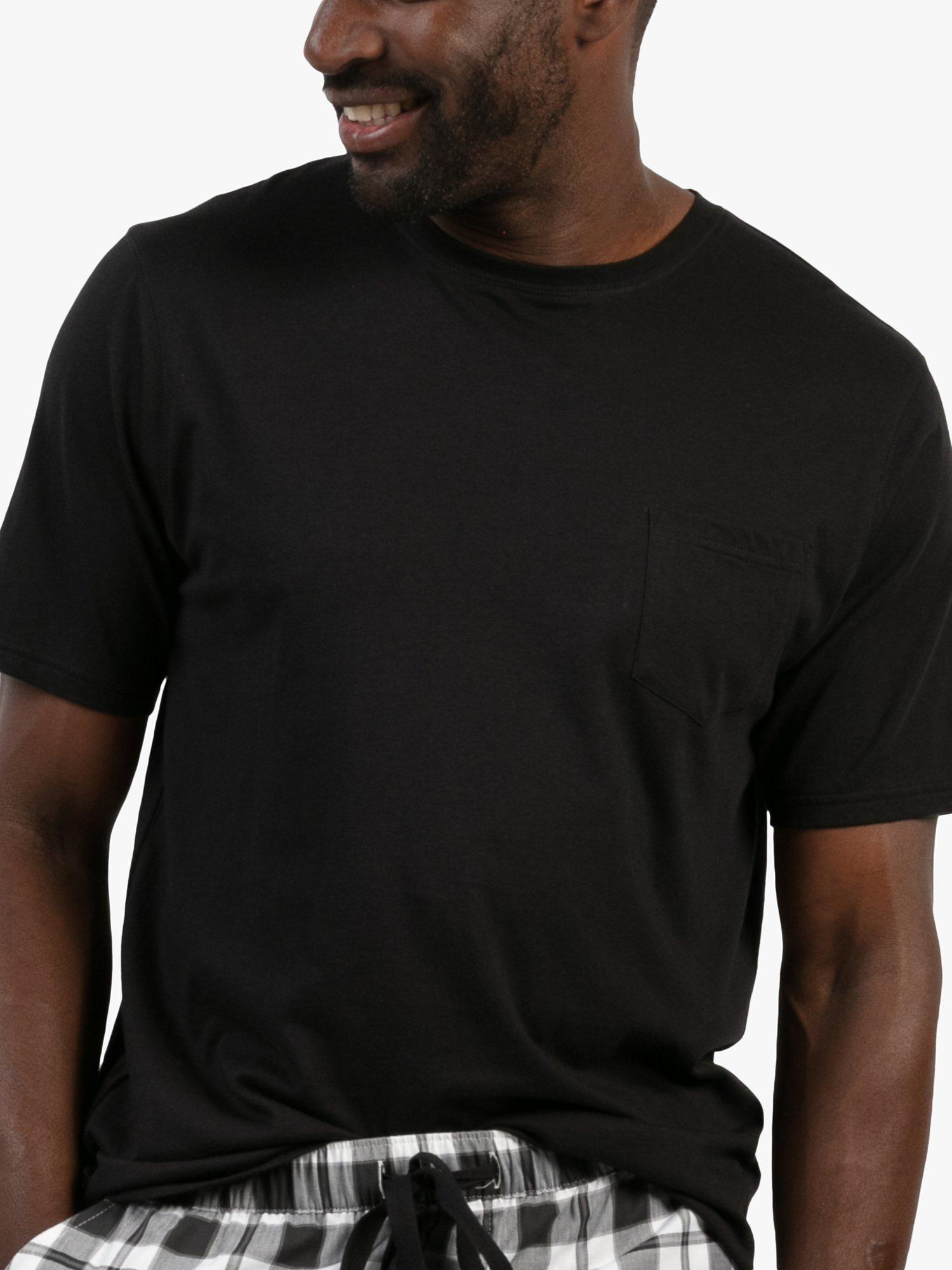 Product image 1 of 4, which shows Cyberjammies Mason Pyjama Top, Black, S