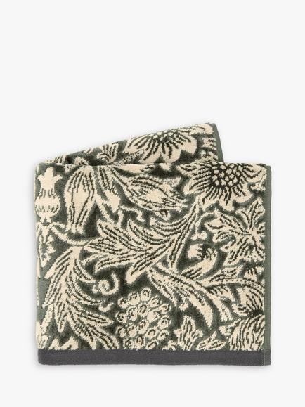 Morris & Co. Sunflower Towels, Green, Green