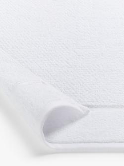 John Lewis Popcorn Towels, Pack of 4 - view 2, White