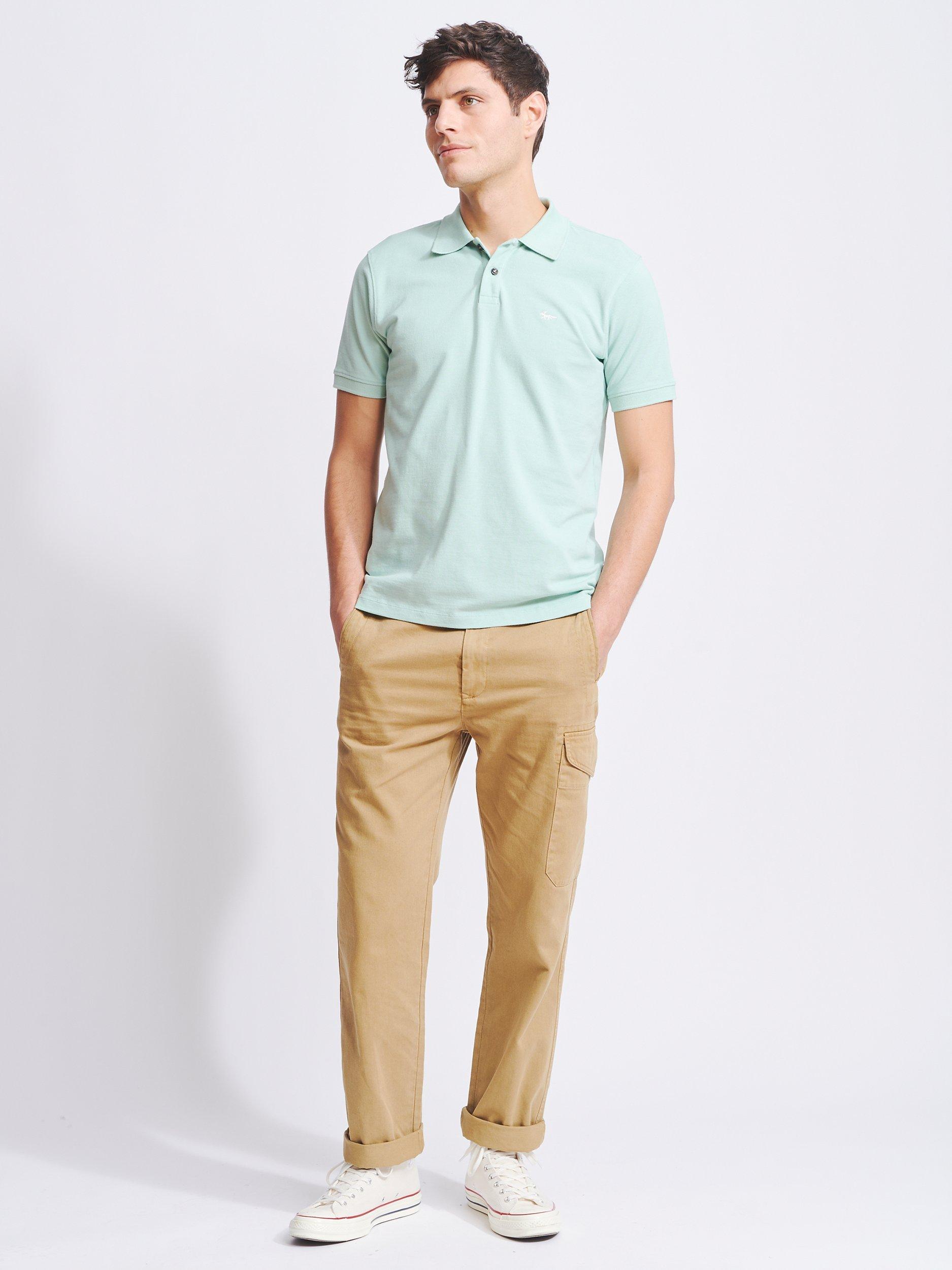 Aubin Woodchester Polo Shirt, Mint