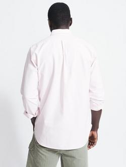 Aubin Aldridge Cotton Long Sleeve Collar Shirt - view 2, Pink