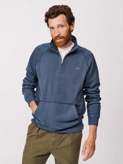Aubin Provost Half-Zip Sweatshirt, Navy