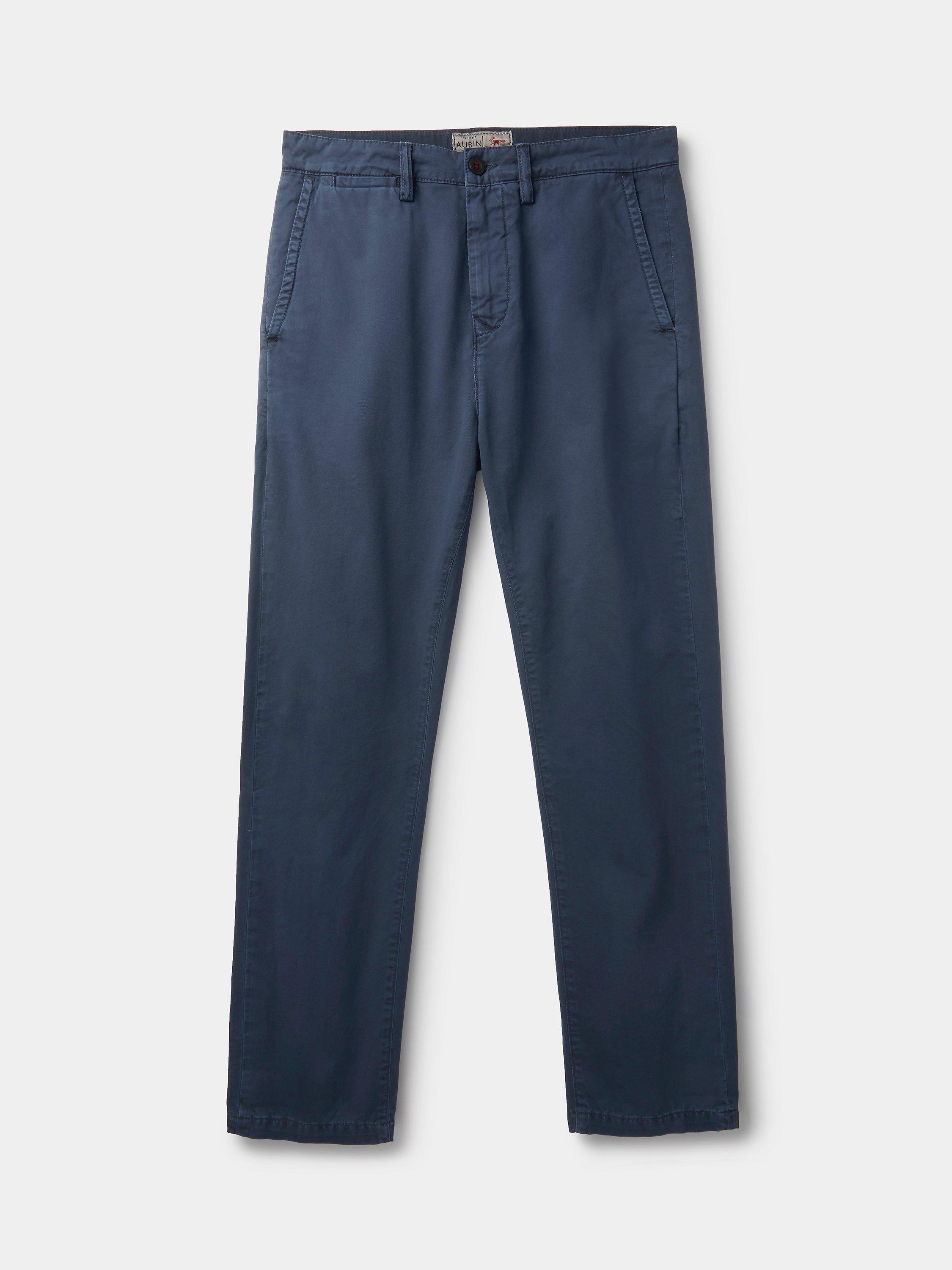 Aubin Melton Chino Trousers, Navy, 30R