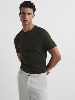 Reiss Bless T-Shirt, Oxidised Green