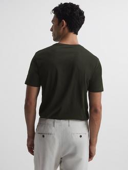 Reiss Bless T-Shirt - view 2, Oxidised Green