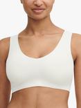 Chantelle Soft Stretch V-Neck Padded Crop Bra, Ivory