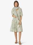 Unmade Copenhagen Luma Knee Length Dress, Light Blue