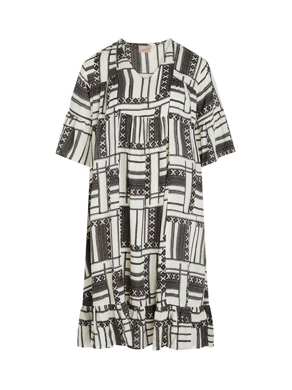 Product image 4 of 5, which shows Unmade Copenhagen Unique Short Sleeve Dress , White, S-M