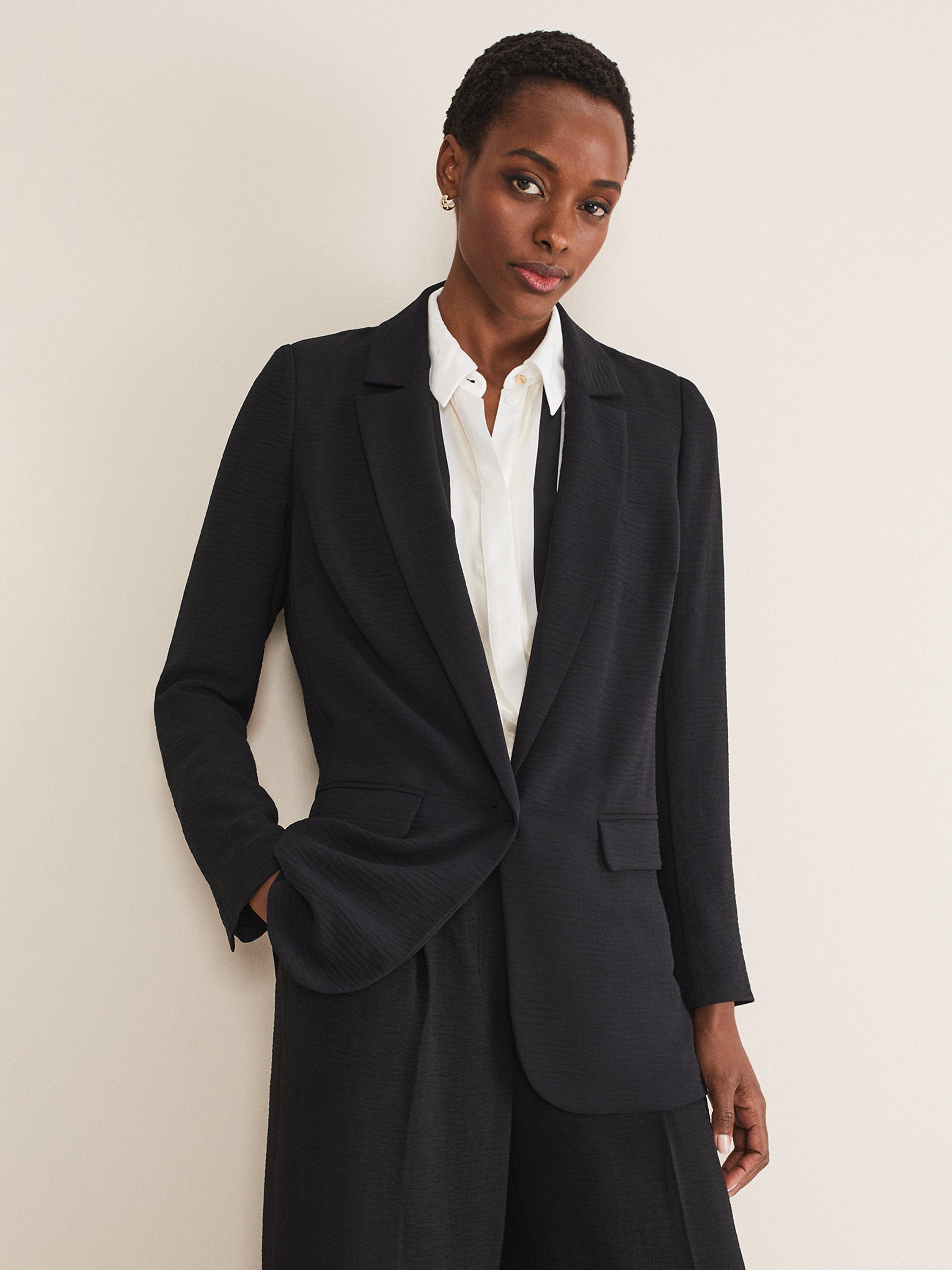 Phase Eight Opal Suit Jacket, Black