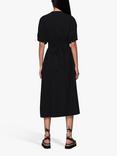 Whistles Amber Midi Dress, Black