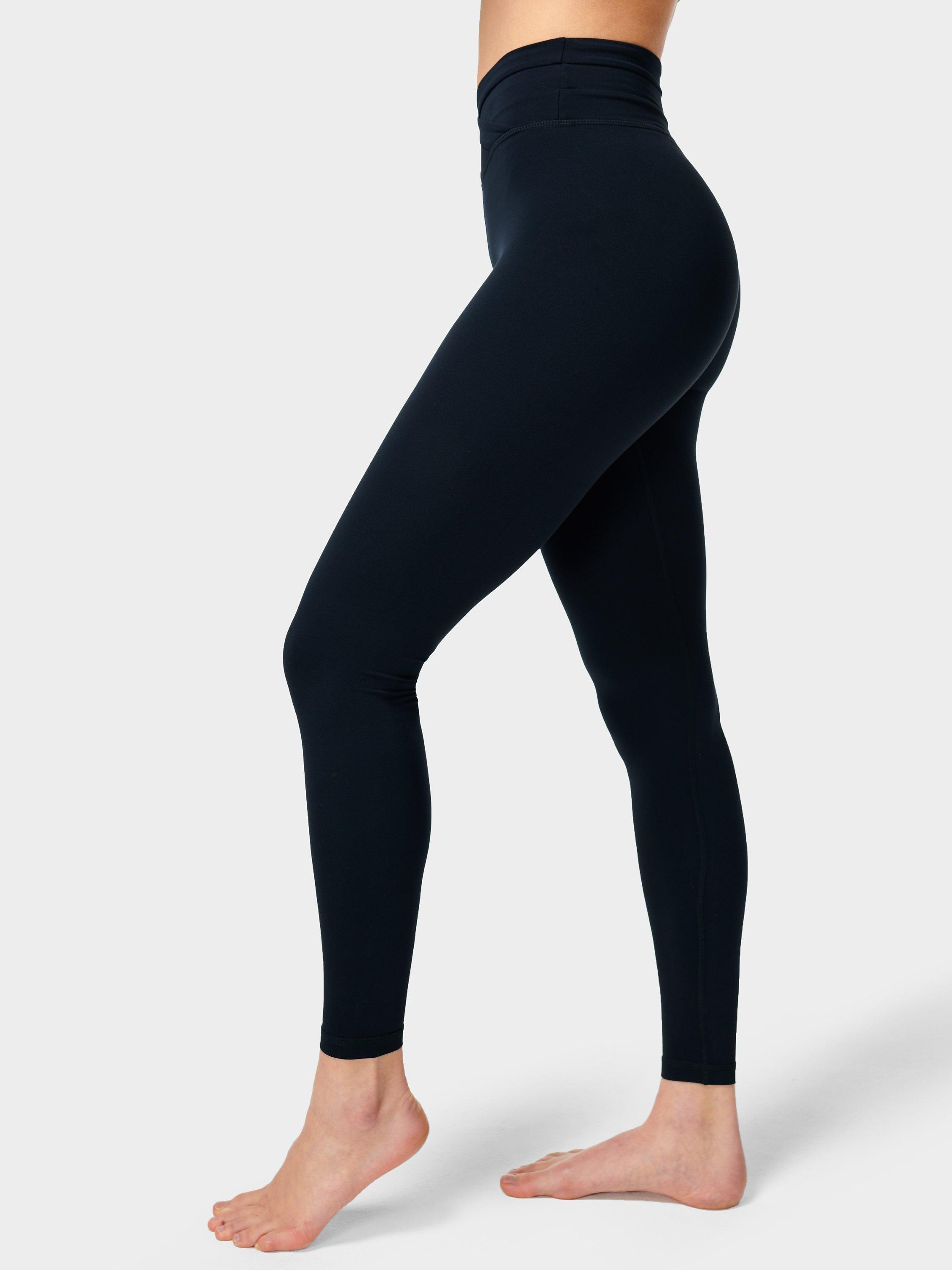 Sweaty Betty All Day Wrap Waist Leggings, Black