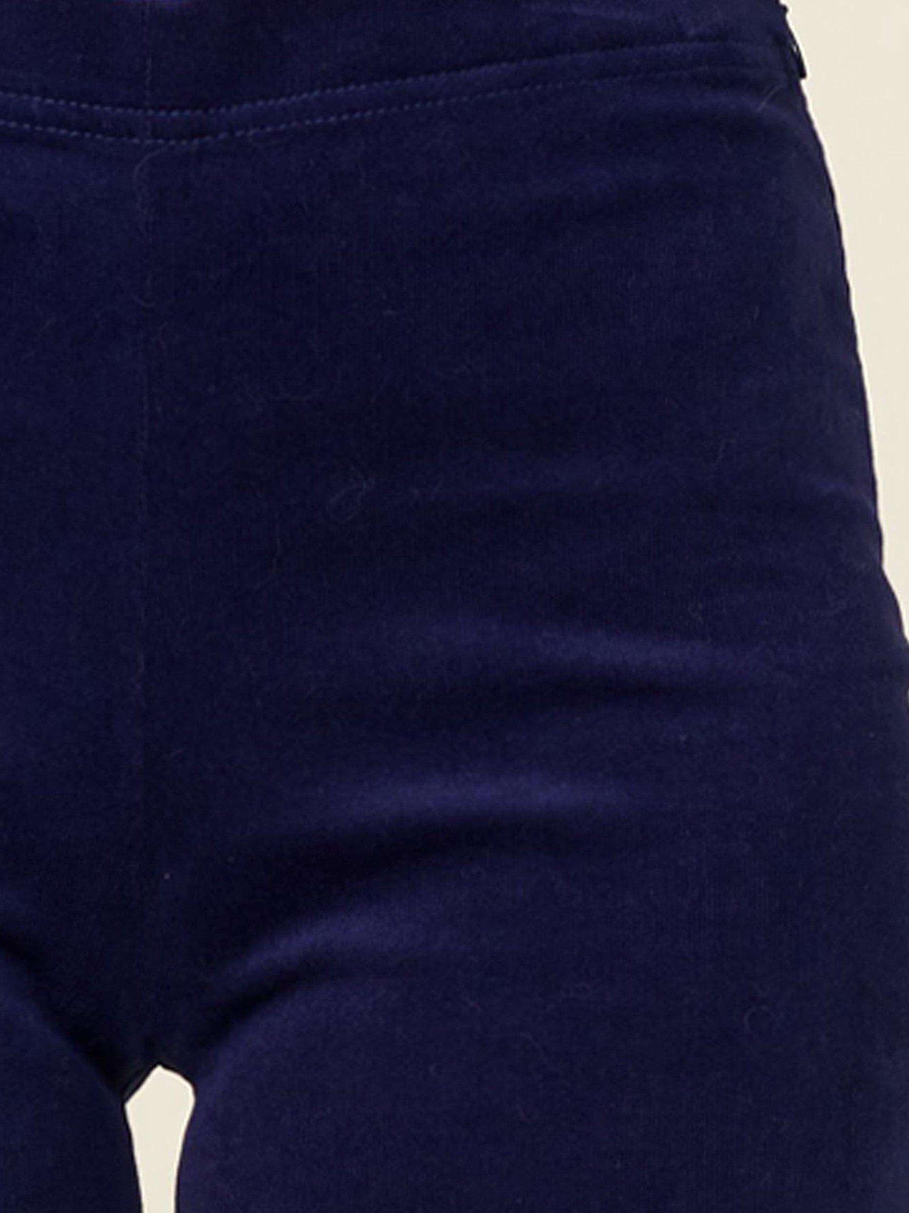 Product image 3 of 4, which shows Aspiga Zola Corduroy Trousers, Atlantic Blue, XS