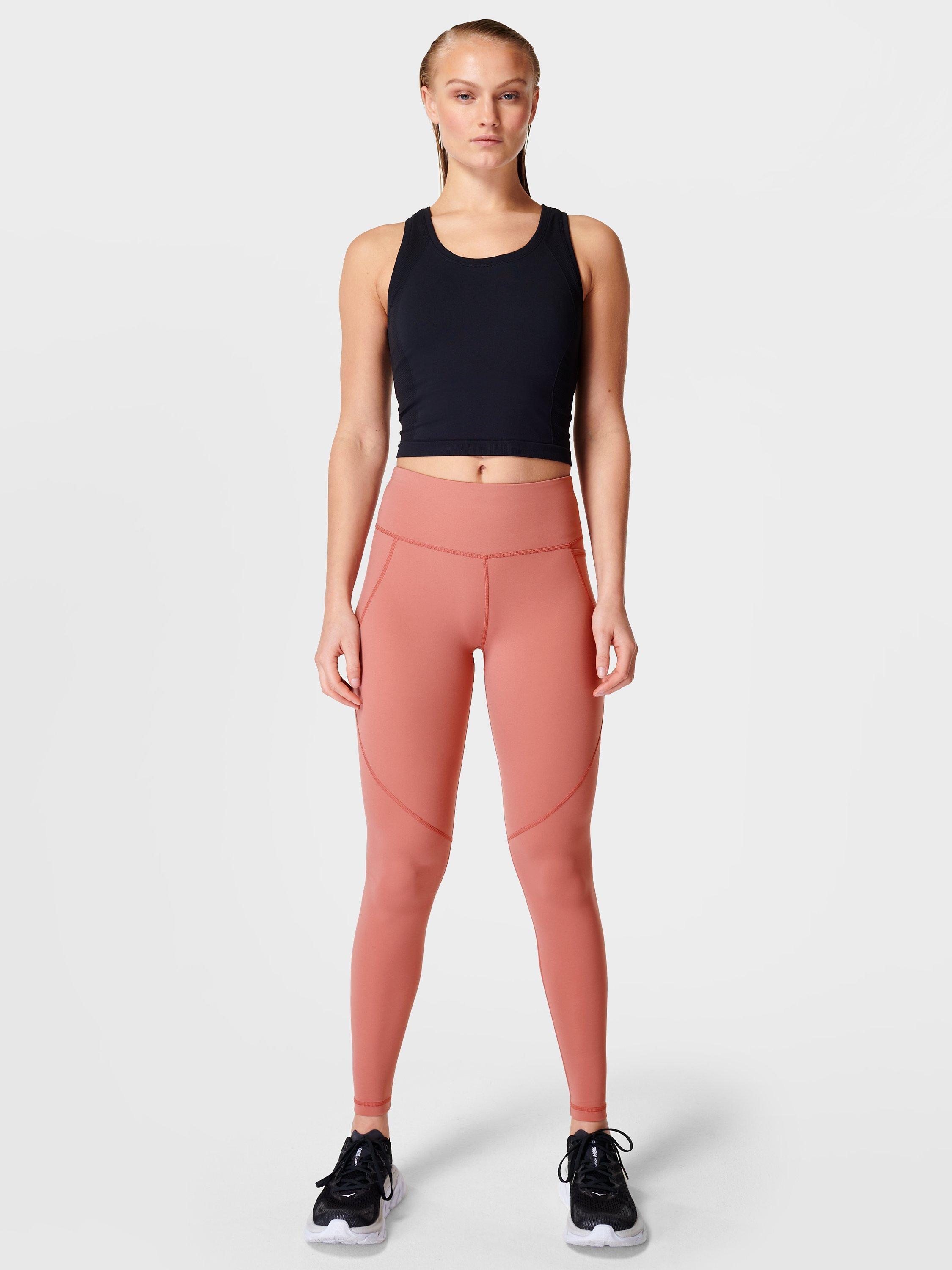 Sweaty Betty Power Workout Leggings, Beacon Red